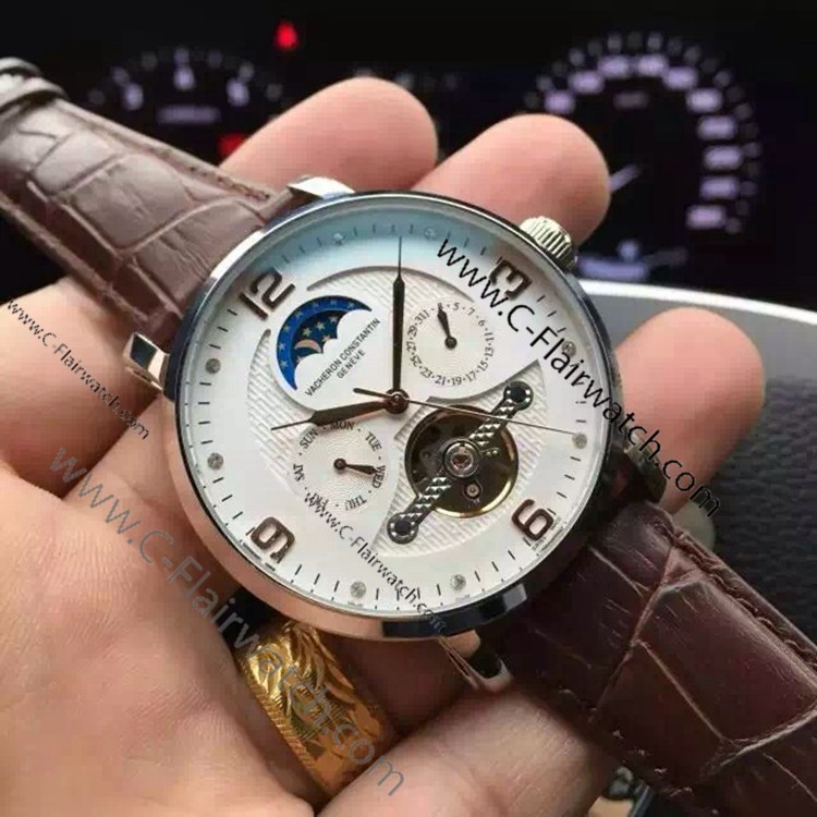 Vacheron Constantin Replica Watch Moon phase Tourbillon 002